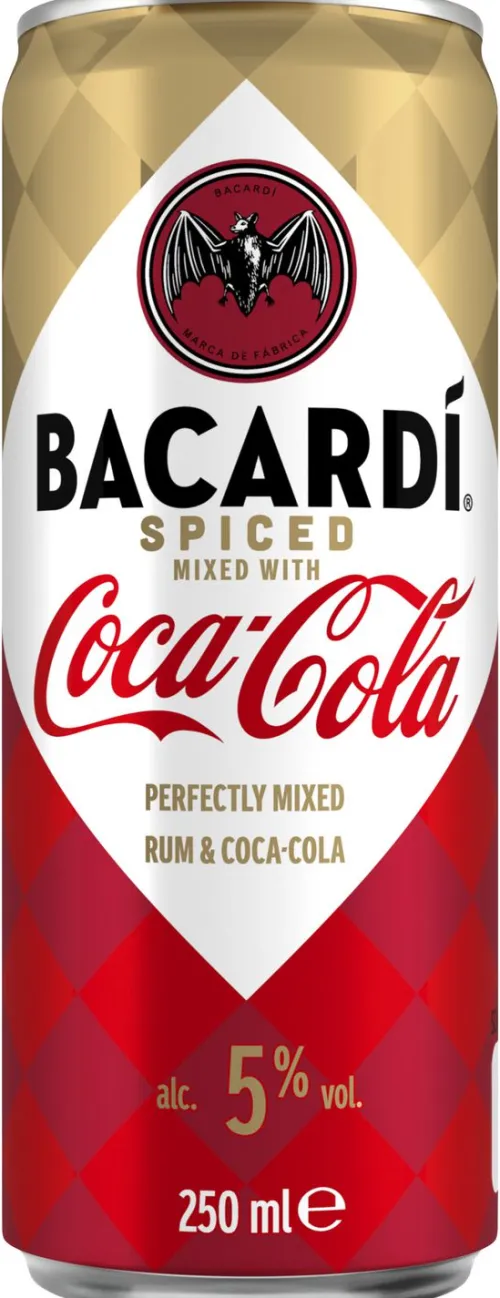 Bacardí Spiced & Coca-Cola|Bacardi Best