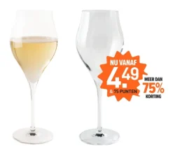 Chef & Sommelier Champagneglazen Tulp - set van 2|Chef & Sommelier Sale