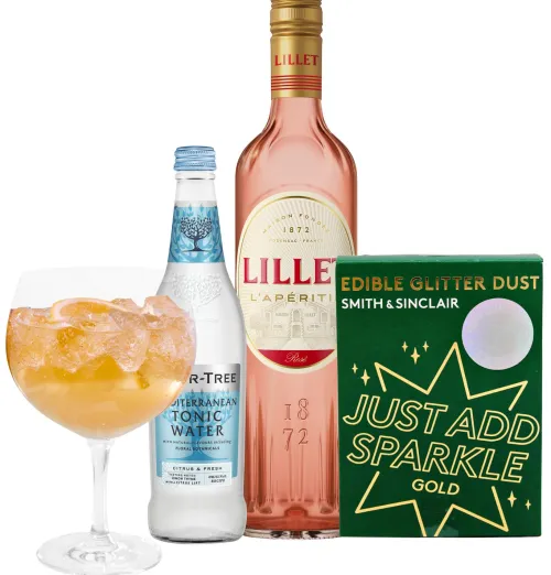 Cocktailpakket glitter Spritz|Lillet Discount