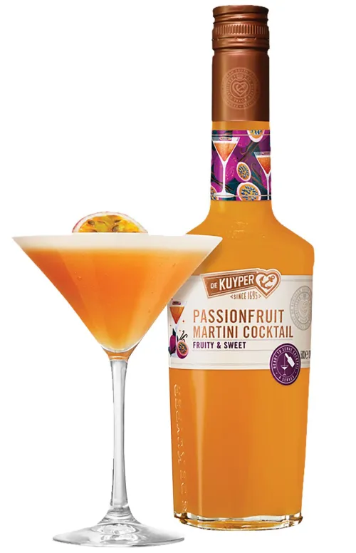 De Kuyper Passionfruit Martini Cocktail|De Kuyper Online