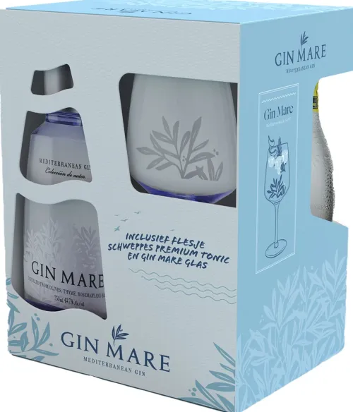 Gin Mare met Schweppes tonic en glas|Hendrick's Best