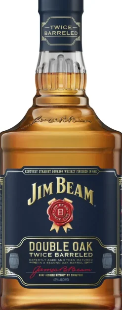 Jim Beam Double Oak Bourbon Whiskey|Jim Beam New