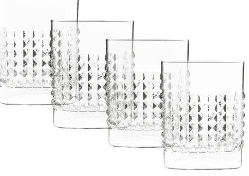 Mixology Elixir Tumblers 38CL - set van 6|Luigi Bormioli New