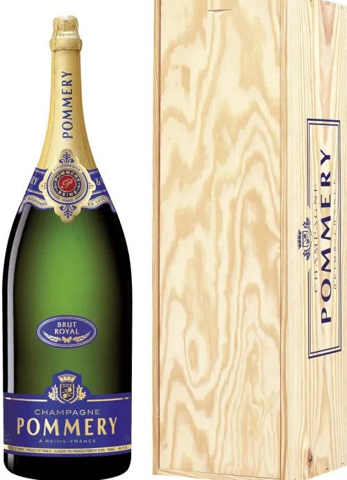 Brut Royal Salmanazar in Kist|Pommery Hot