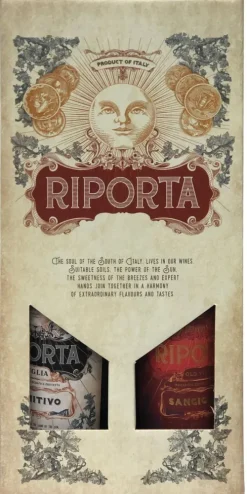 Primitivo & Sangiovese Cadeaupakket|Riporta