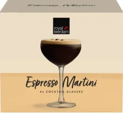 Royal Leerdam Espresso Martini Cocktail Glazen Set|Royal Leerdam Outlet