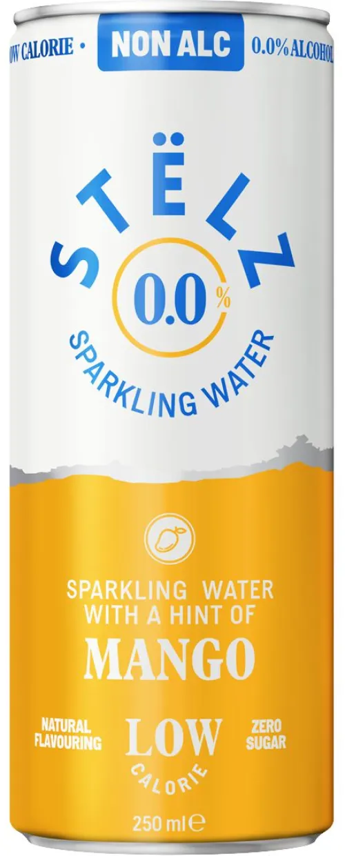 Stëlz Hard Seltzer Mango Alcoholvrij|STËLZ Sale