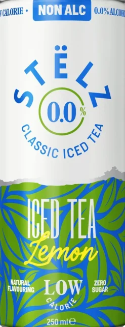 Stëlz Iced Tea Lemon Alcoholvrij|STËLZ New