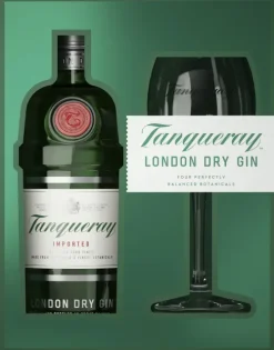 London Dry Gin Cadeaupakket met Coppa glas|Tanqueray Discount