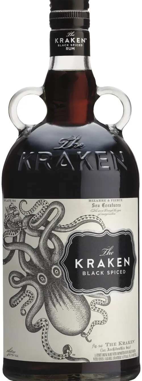 The Black Spiced Rum|Kraken New