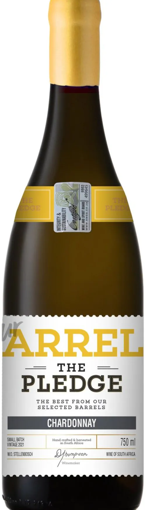 The Pledge Our Barrels Chardonnay|The Pledge Online