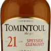 21 years Speyside Malt|Tomintoul Sale
