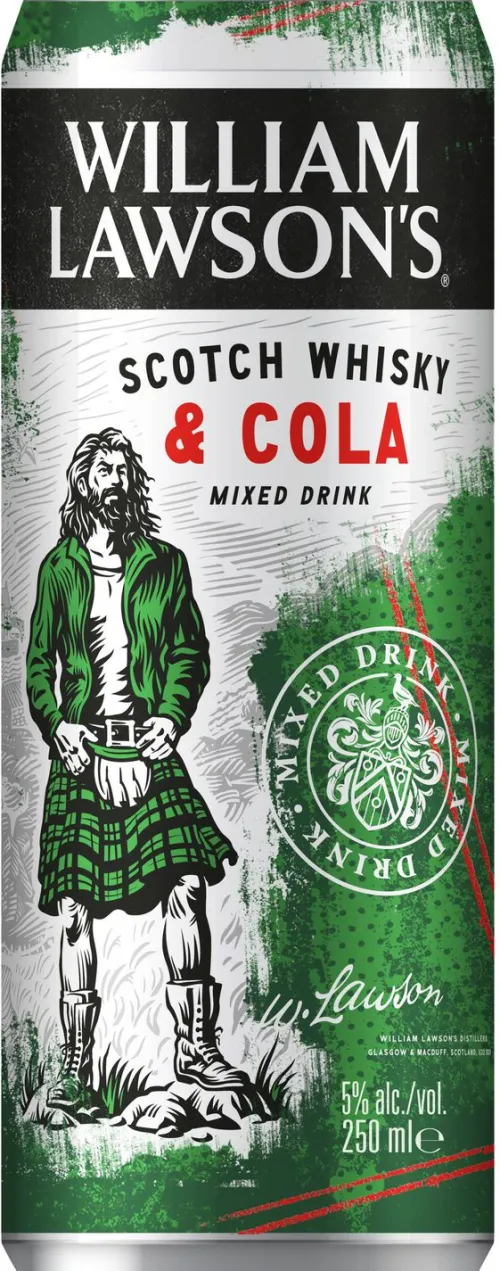 William Lawson's Cola 5%|William Lawson's Clearance